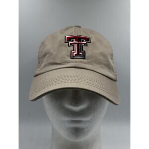 Texas Tech Red Raiders Hat Men’s Adjustable Captivating Headgear Khaki